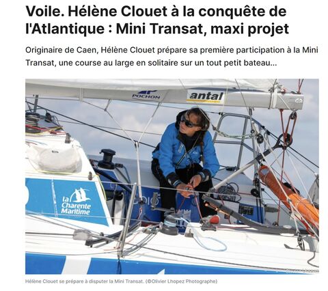 Actu.fr - Banque Images Hélène Clouet / Mini transat 2021 https://actu.fr/normandie/caen_14118/voile-helene-clouet-a-la-conquete-de-l-atlantique-mini-transat-maxi-projet_38889791.html